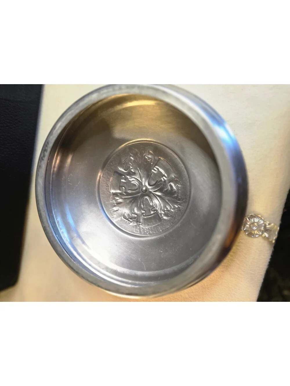 Vintage Forman 4 Ware Aluminum Covered Casserole Glass Insert Sailing Ships